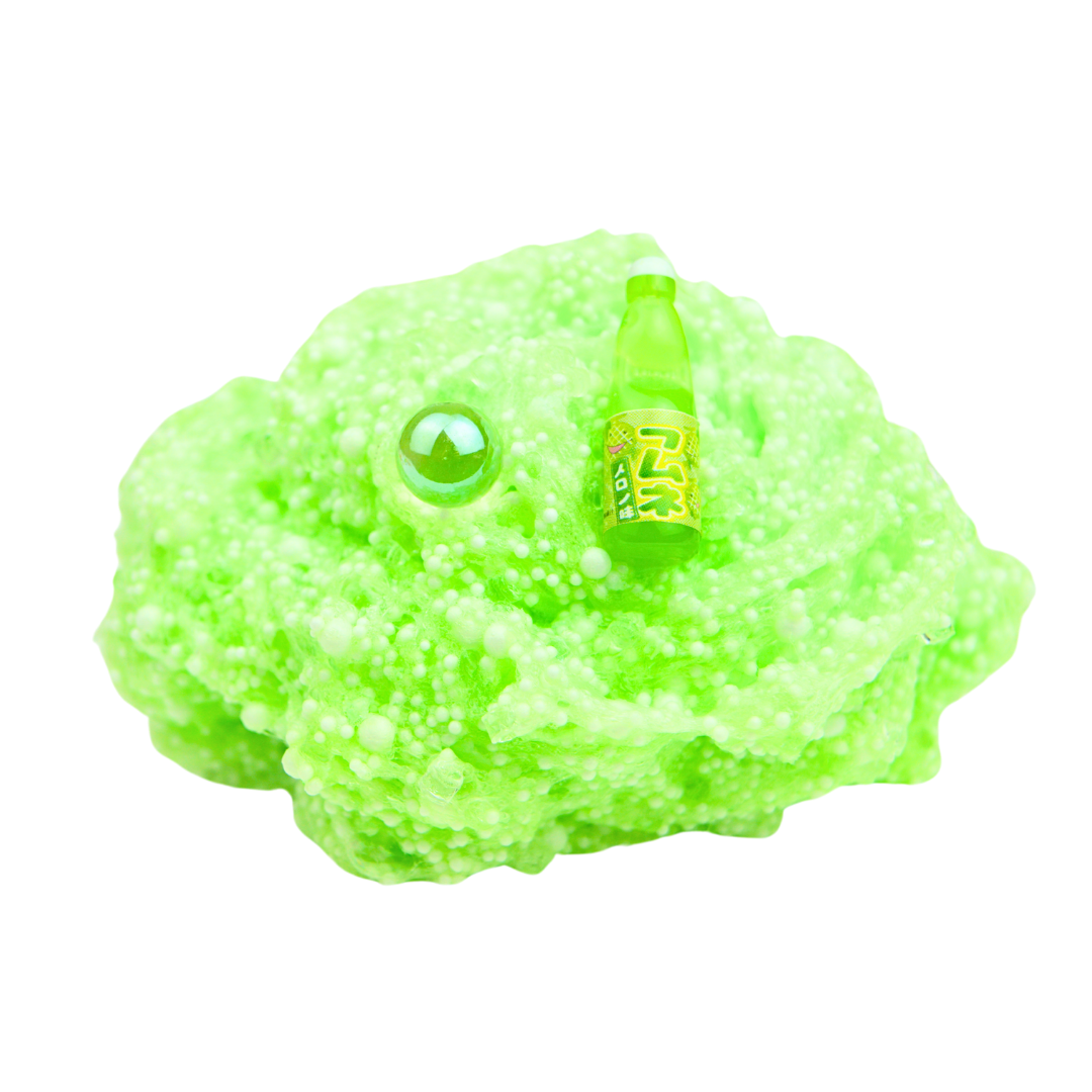 Honeydew Melon Japanese Soda Fizz Slime