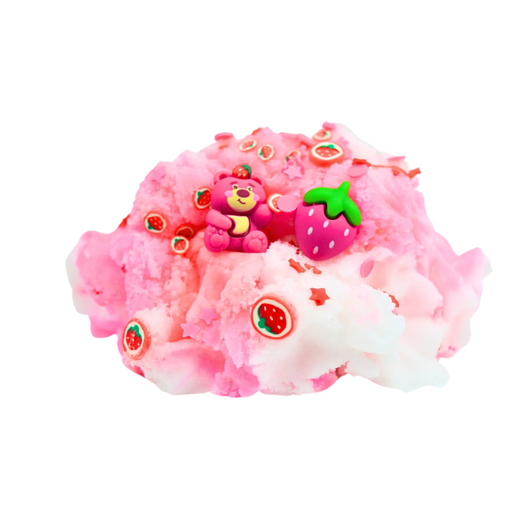 Strawberry Bear Fur Slime