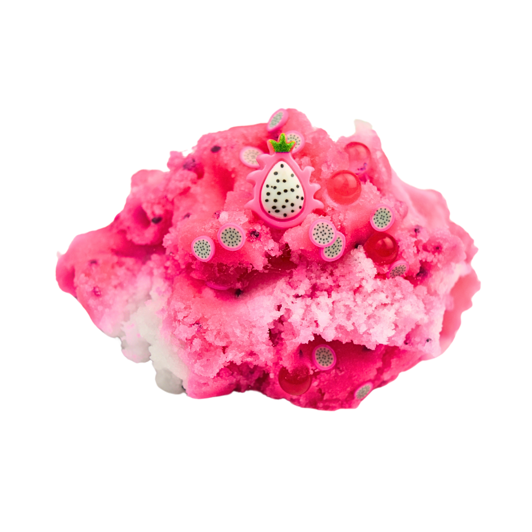 Dragonfruit Bubble Tea Slush Slime