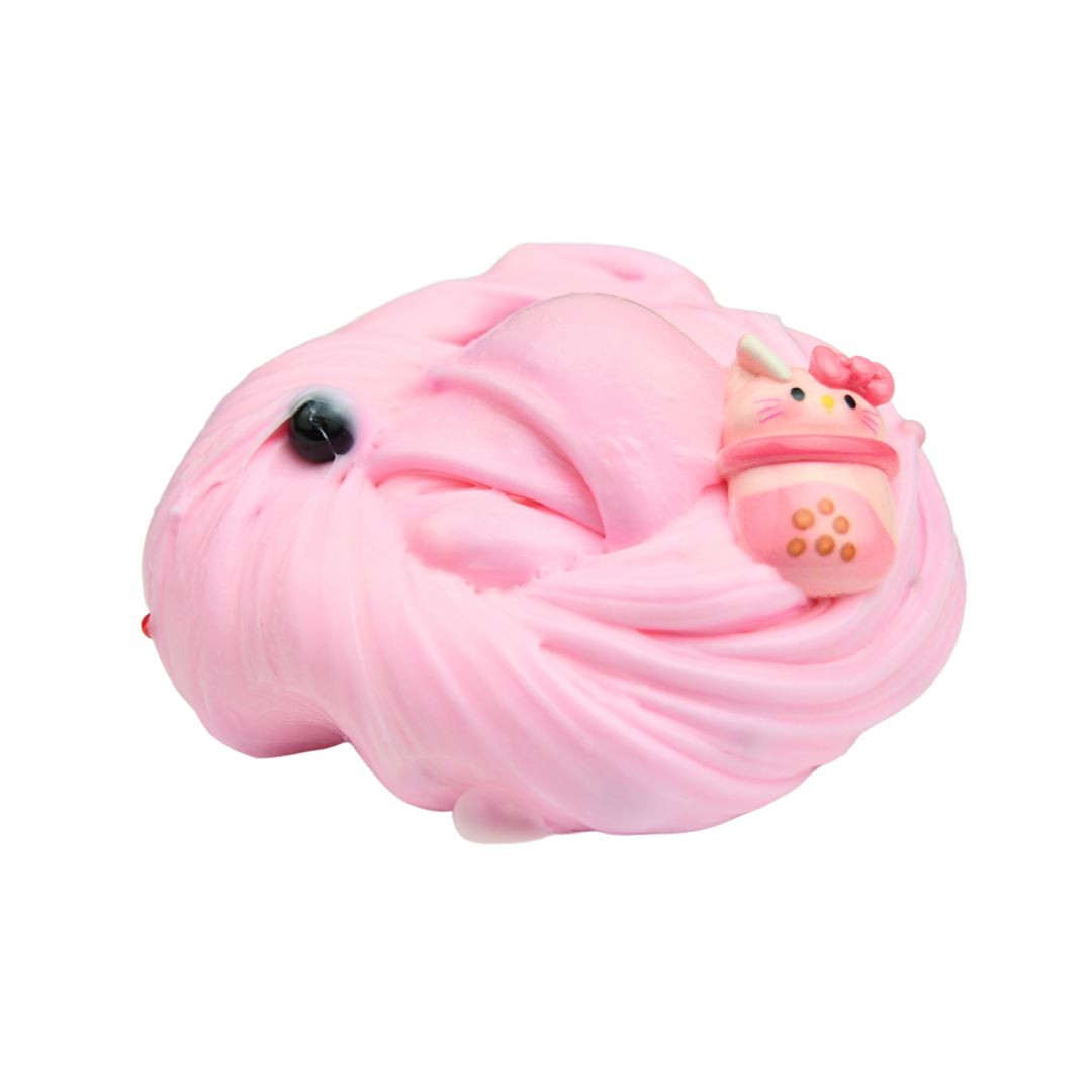 Strawberry Boba Slime