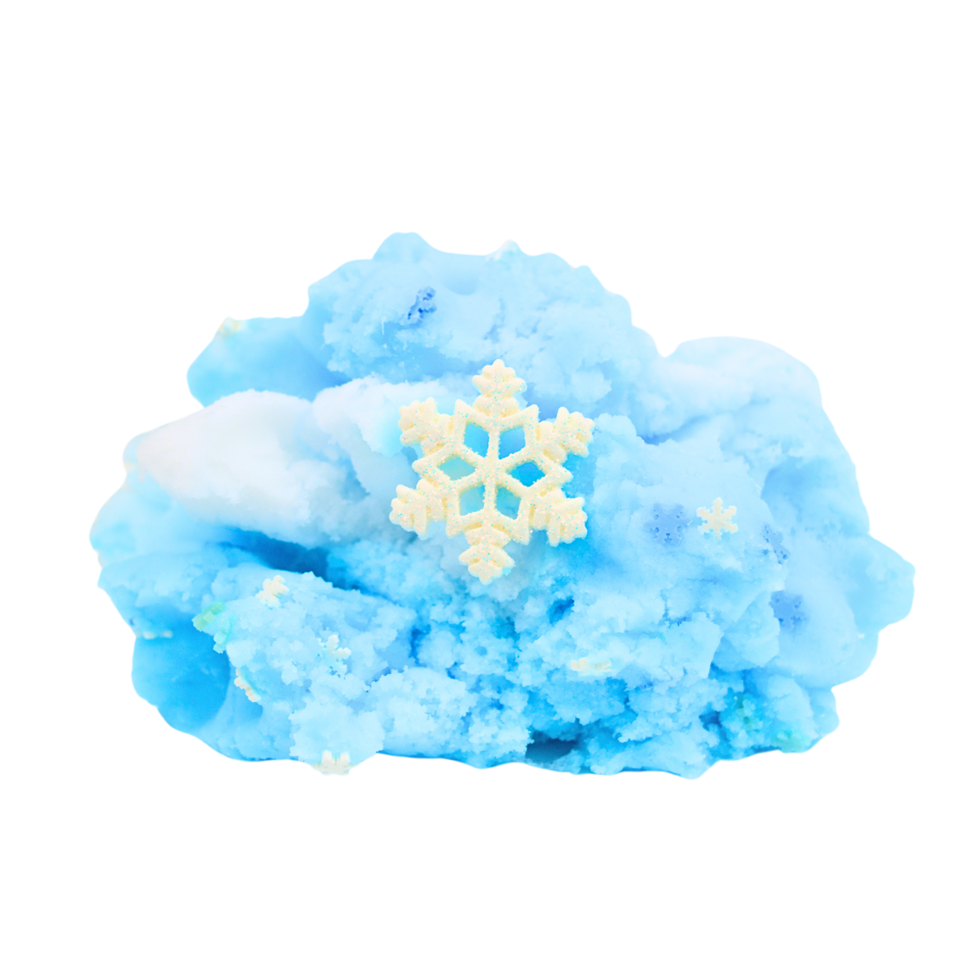 Fluffy Snowflake Slime