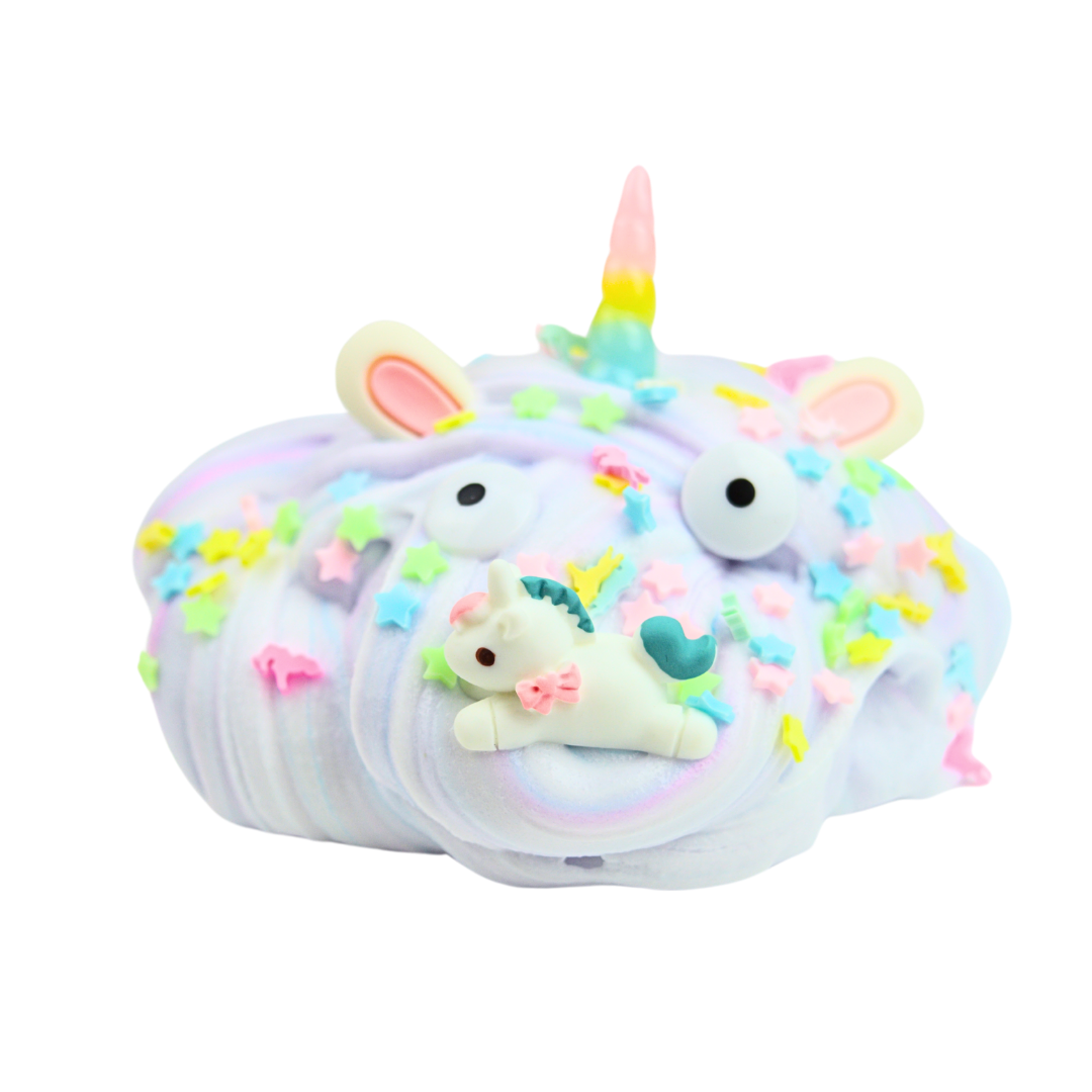 Unicorn Fudge Ice Cream Slime