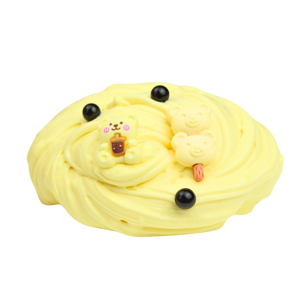 Vanilla Boba Bear Popsicle Slime
