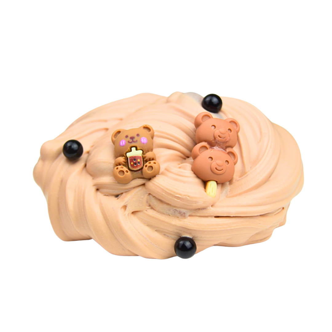 Brown Sugar Boba Bear Popsicle Slime
