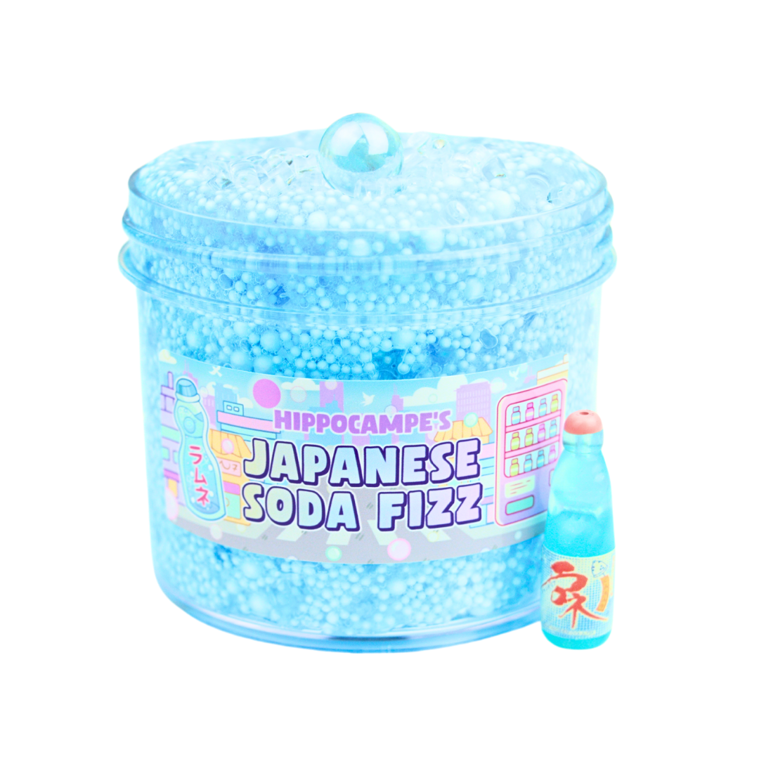 Japanese Soda Fizz Slime – Hippocampe Slimes Japanese Soda Fizz Slime – Hippocampe Slimes