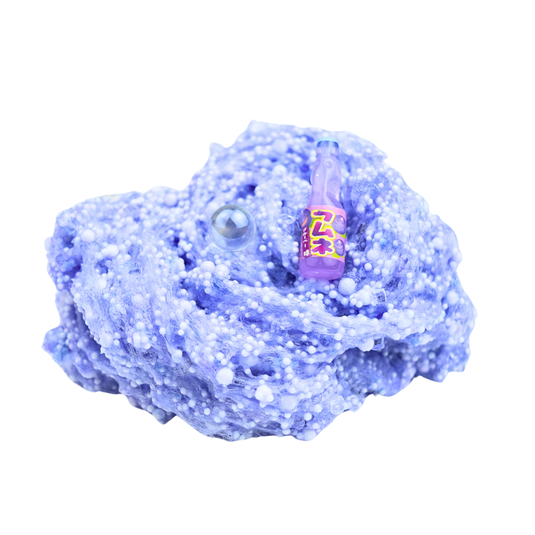 Grape Japanese Soda Fizz Slime