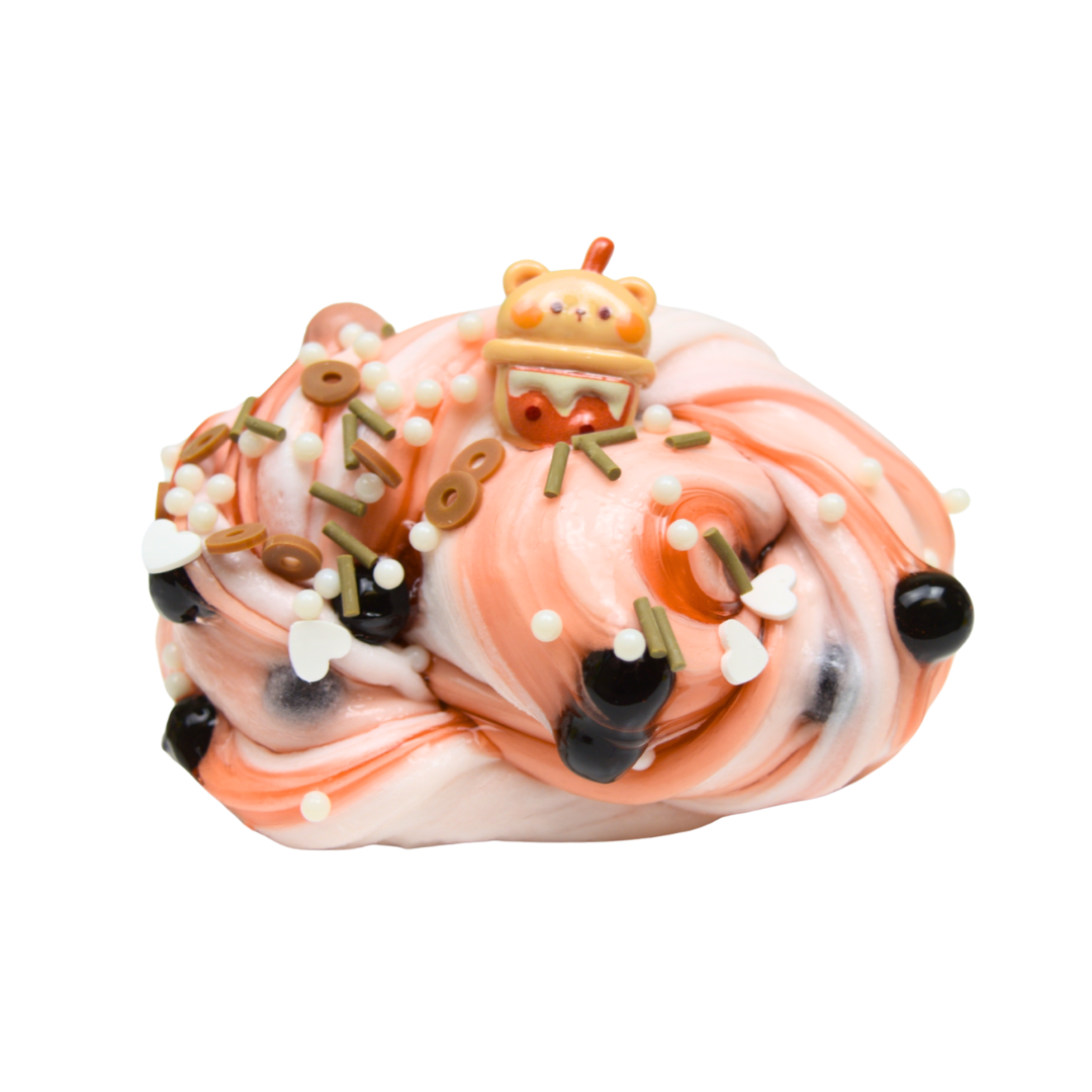 Creme Brulee Brown Sugar Boba Slime | Philip and Gwen Collab