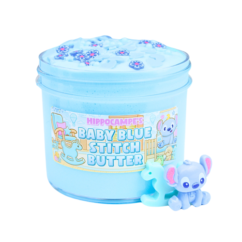 Baby Blue Stitch Butter Slime