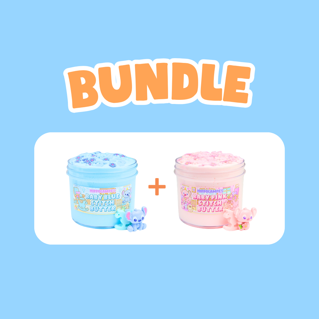 Baby Blue Stitch Butter + Baby Pink Stitch Butter Bundle