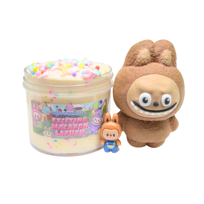 Exciting Macaron Lafufu Slime | Phillip and Gwen Collab