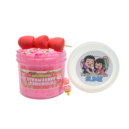 Strawberry Tanghulu Slime | Philip and Gwen Collab