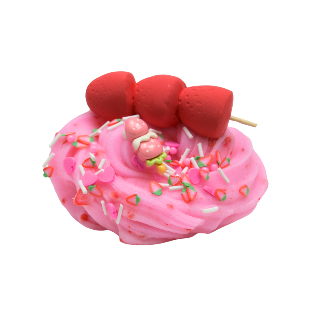 Strawberry Tanghulu Slime | Philip and Gwen Collab