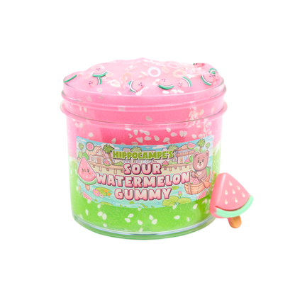 Sour Watermelon Candy Slime | Philip and Gwen Collab